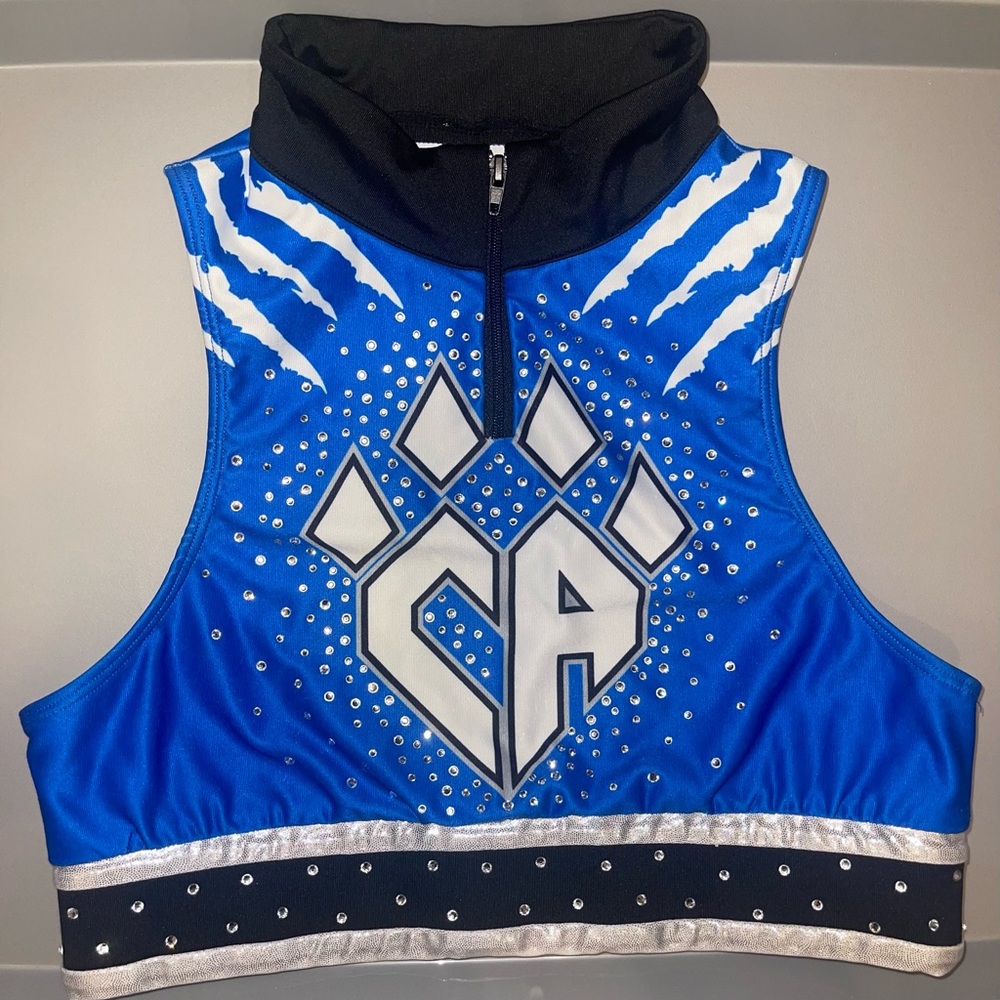 Cheer Athletics practice wear sports bra